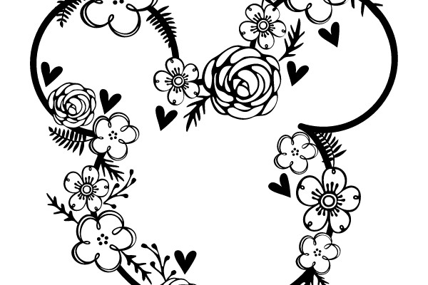 Floral Heart Wreath