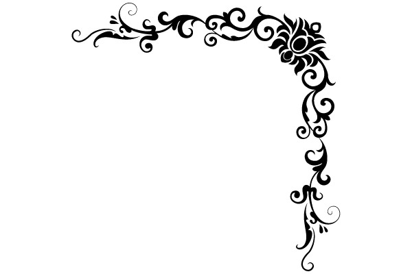 Classic Elegance: Ornate Vintage Flourish Decoration
