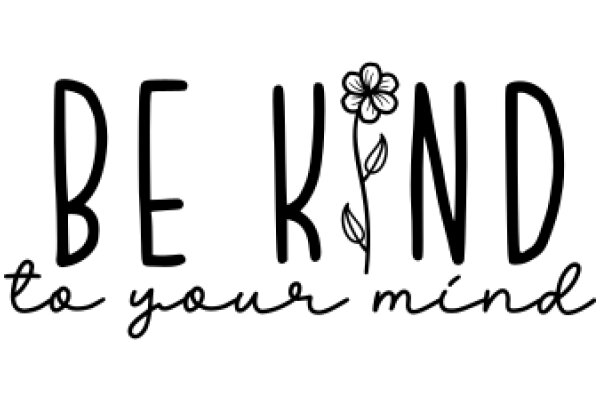 Be Kind to Your Mind: A Flowery Affirmation for Mental Health Awareness