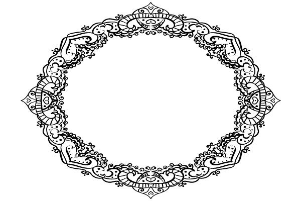 Vintage Ornament: A Timeless Frame Design
