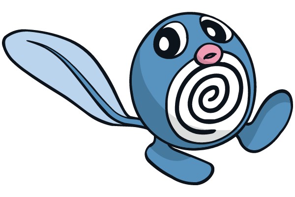 A Blue Cartoon Character with a Camera