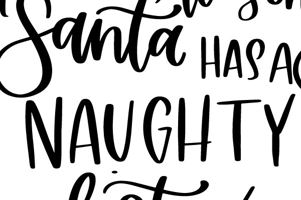 Naughty List Checkmark