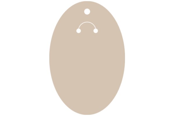 A Solid Circle with a Simple Design