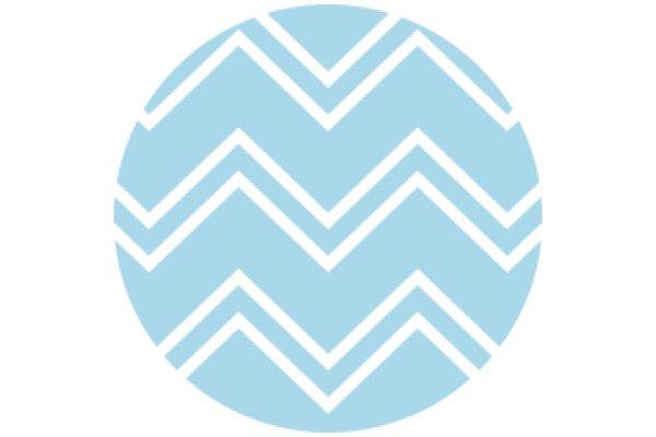 Stylized Geometric Pattern on a Circle Background