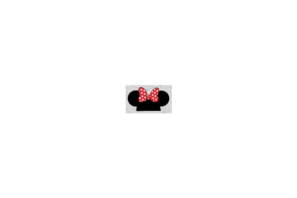 Mickey Mouse Ears with Red Bow