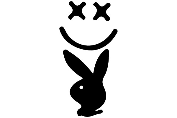 Playful Bunny with Crossed Eyes