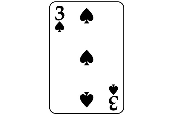 Ace of Spades Playing Card