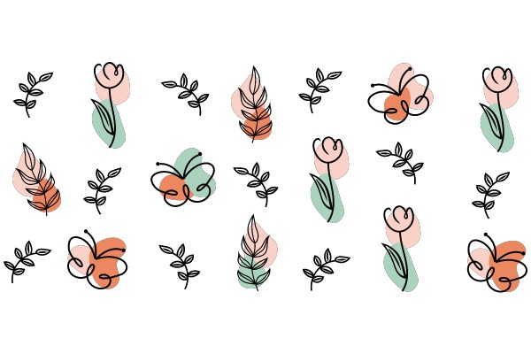 A Collection of Lovely Flower Illustrations