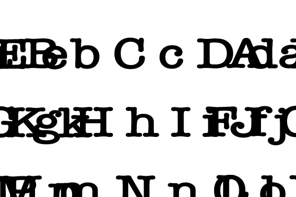 Colorful Alphabet and 'LIVING'