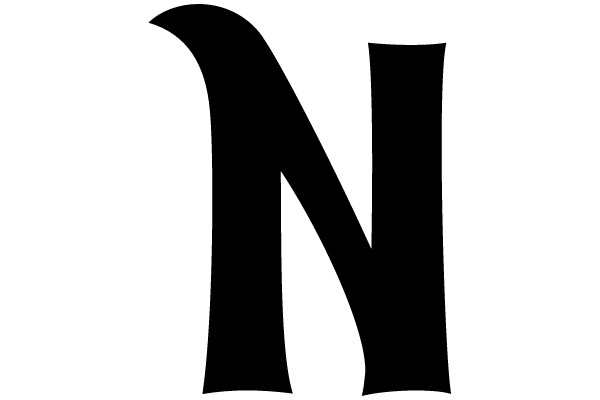 Bold Black Letter N