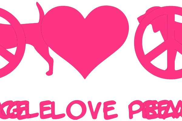 Peace Love Beagle