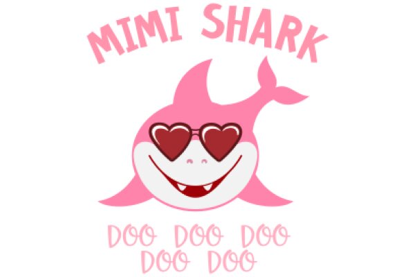 Mini Shark with a Pink Hue and Sunglasses, Promoting a Song with the Lyrics 'Doo Doo Doo Doo Doo'.