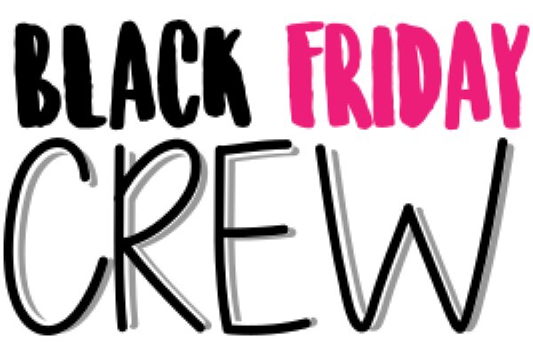 Black Friday Crew: A Graphic Design for a T-Shirt