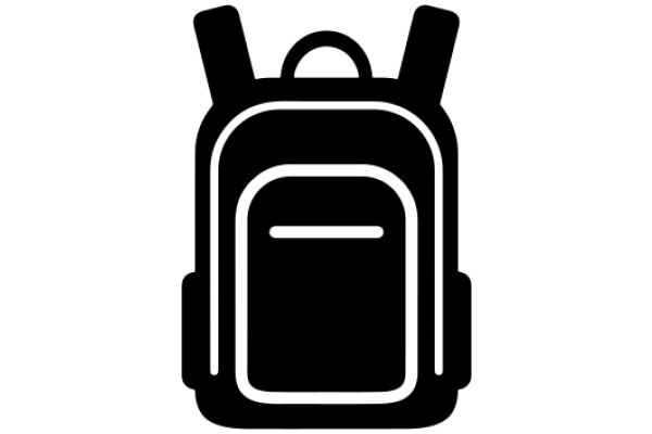 Simplistic Icon of a Backpack