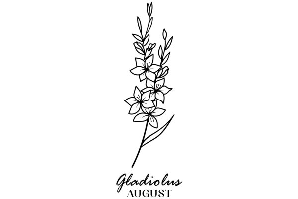 August's Floral Emblem: A Symbol of Gladiosus