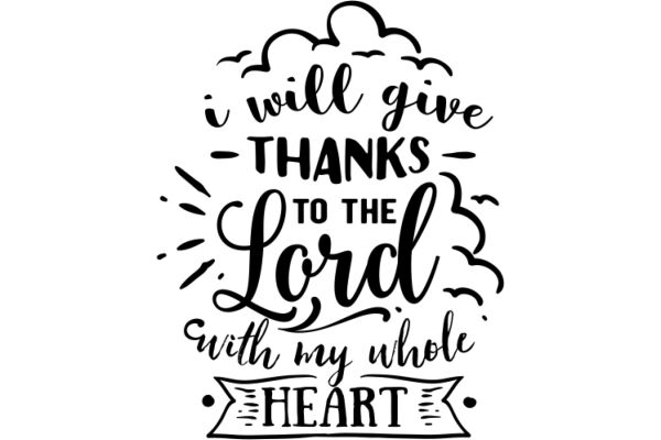 A Heartfelt Thanksgiving Wish: 'I Will Give Thanks to the Lord with My Whole Heart'