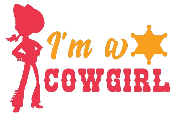 Cowgirl Badge