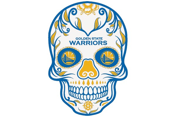 Golden State Warriors Sugar Skull