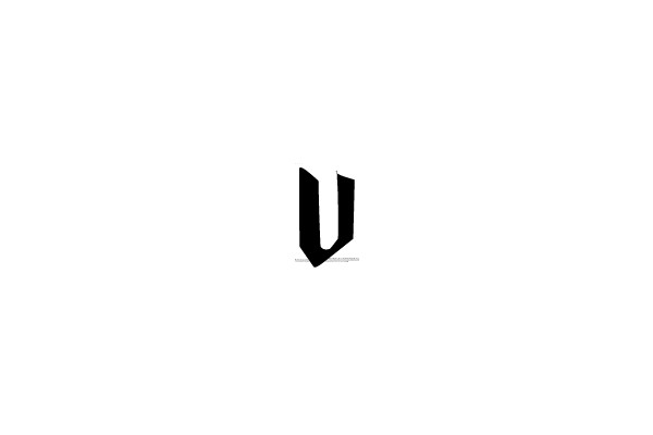 Uppercase Letter U