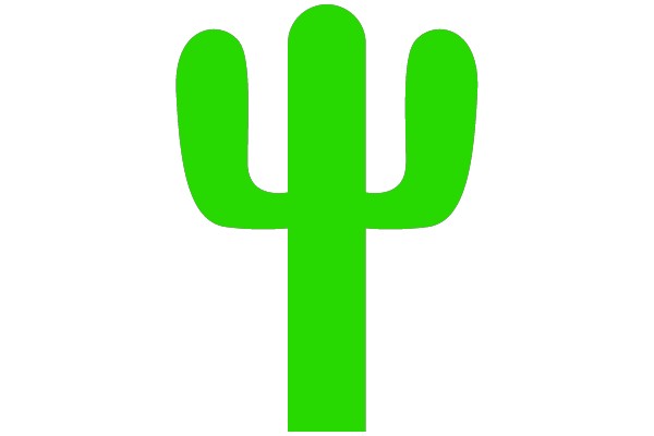 Green Desert Cactus