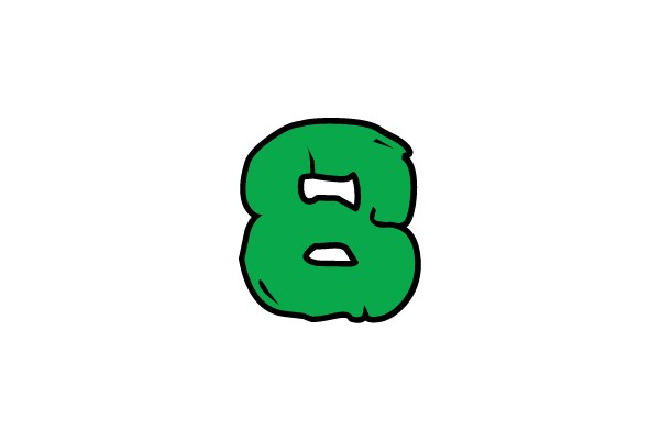 Untitled Green Cartoon Character