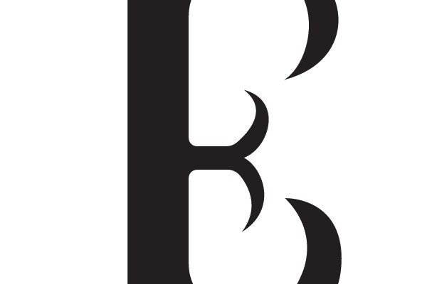 Gothic Font Letter B