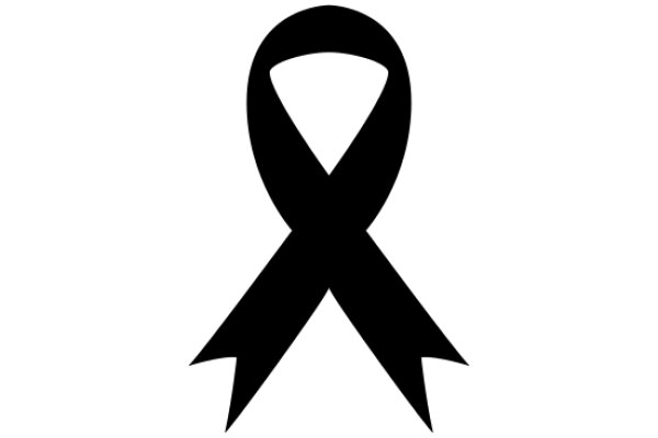 A Simple Black Ribbon