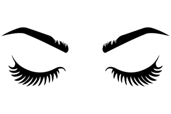 Elegant Eyelashes: A Close-up View of Beauty
