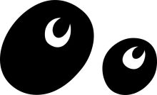 A Pair of Black Crescent Moons