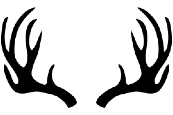 Stylized Antlers: A Graphic Design