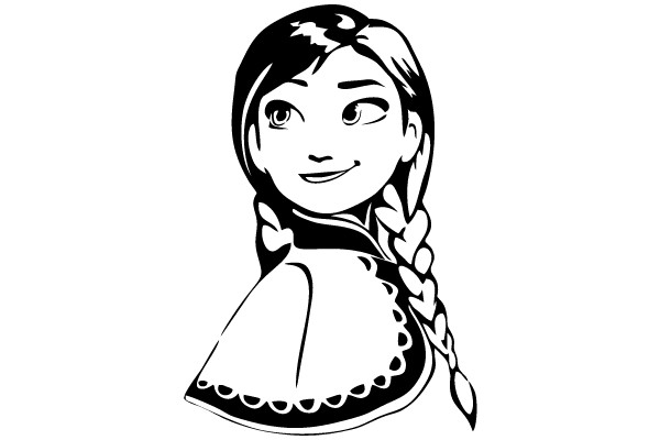 Winter's Whisper: A Monochrome Tale of Enchantment