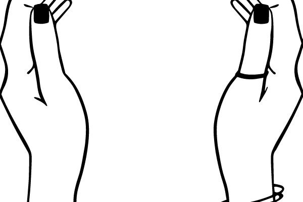 Open Hands, Symbolizing Connection or Receiving