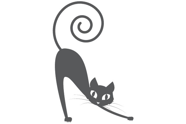 Cat Stretching