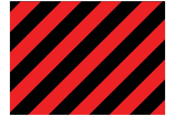 Digital Art: A Stylized Red and Black Pattern