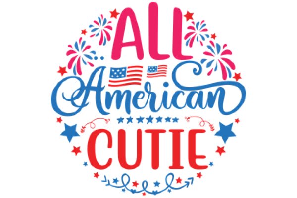 Celebrating American Cute: A Festive Design with All-American Elements