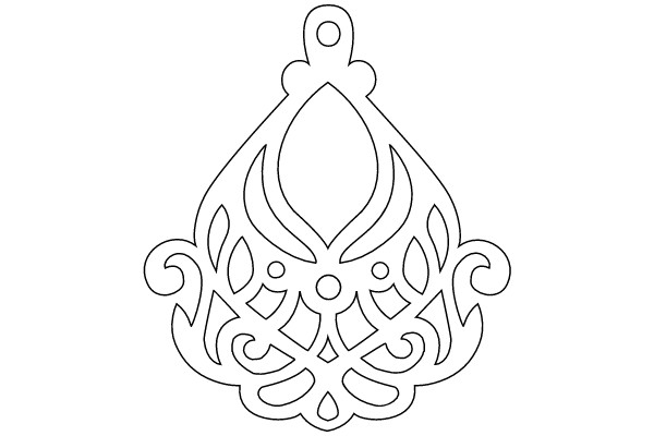 An Ornate, Symmetrical Pattern of Intricate Design