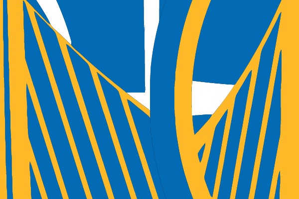 San Francisco Golden Gate Bridge Basketball Team Logo