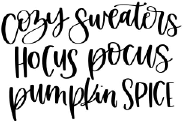 Coziness in Autumn: A Collection of Cozy Sweaters, Hocus Pocus, and Pumpkin Spice