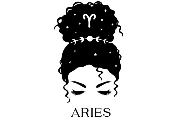 Aries Zodiac Sign: A Stylish Illustration