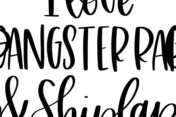Gangster Rap & Shiplap