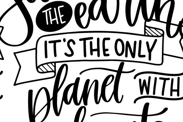 Save the Earth, It's the Only Planet with Donuts