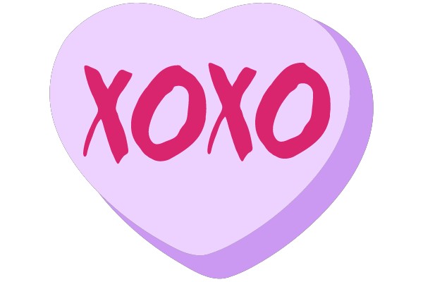 Valentine's Day Candy Heart with