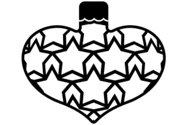 Stylized Starfish Design: A Illustration