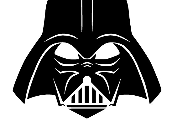 Darth Vader Icon with Tagline