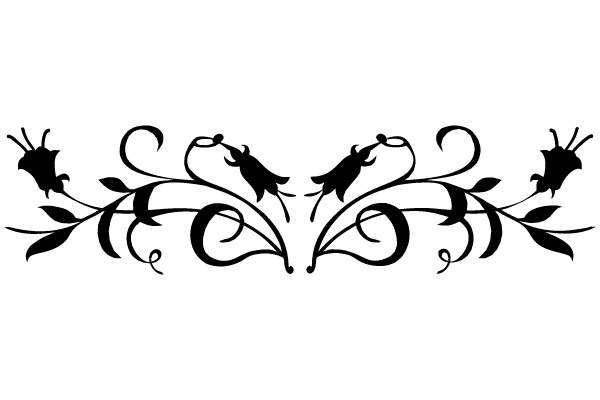 Vintage Flourish Ornament Design
