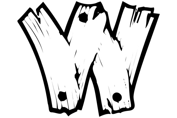 Wooden W Logo