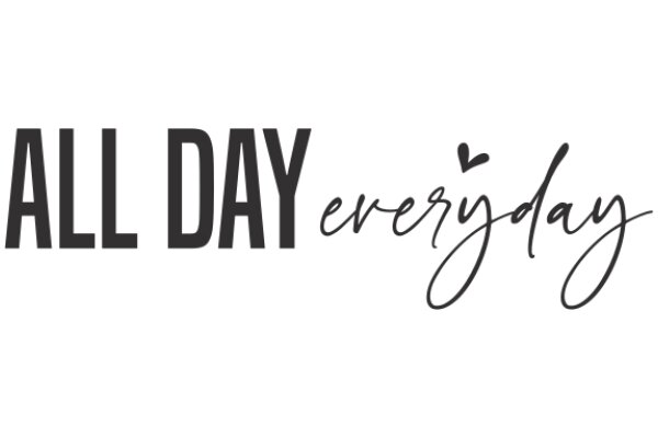 All Day Everyday: A Graphic Design