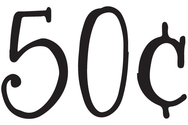 50¢
