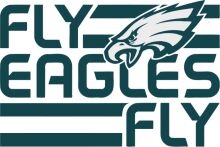 Fly Eagles Fly: A Graphic Logo for the Philadelphia Eagles Football Team