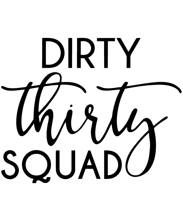 Dirty Thirty Squad: A Graphic Design of a Brand Identity